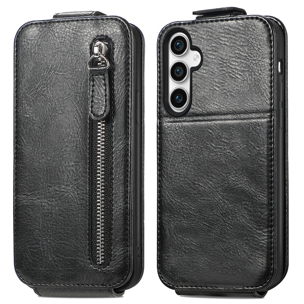 For Samsung Galaxy S23 FE PU Leather Stand Vertical Flip Phone Cover Wallet Protective Phone Case For Samsung Galaxy S23 FE PU Leather Stand Vertical Flip Phone Cover Wallet Protective Phone Case